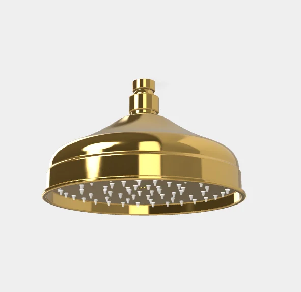 Верхний душ, Fima Carlo Frattini, Showerhead, 200*200, цвет-золото