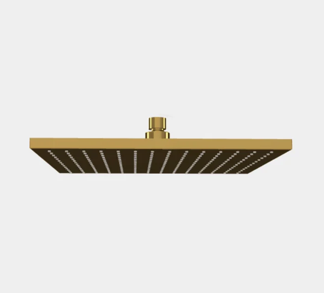Верхний душ, Fima Carlo Frattini, Showerhead, шг 300*300, цвет-золото