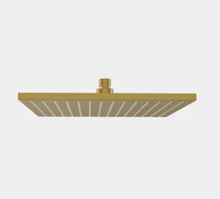 Верхний душ, Fima Carlo Frattini, Showerhead, шг 300*300, цвет-брашированное золото