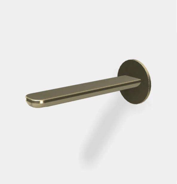 Излив, Fima Carlo Frattini, Shower accessories, цвет-брашированный шампань