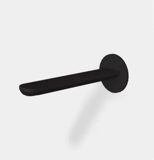 Излив, Fima Carlo Frattini, Shower accessories, цвет-чёрный матовый