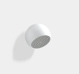 Верхний душ, Fima Carlo Frattini, Showerhead, 240*240, цвет-белый матовый/хром (ст. арт. F2340CRBBS) — иконка