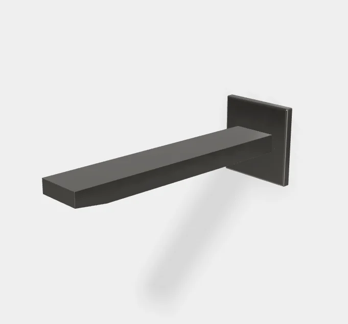 Излив, Fima Carlo Frattini, Shower accessories, цвет-хром черный