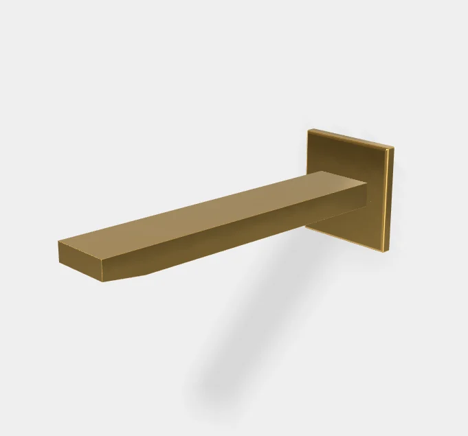 Излив, Fima Carlo Frattini, Shower accessories, цвет-золото