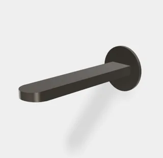 Излив, Fima Carlo Frattini, Shower accessories, цвет-брашированный черный хром