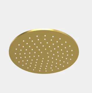 Верхний душ, Fima Carlo Frattini, Showerhead, 250*250, цвет-золото брашированное