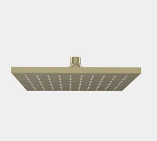 Верхний душ, Fima Carlo Frattini, Showerhead, 250*250, цвет-шампань брашированная