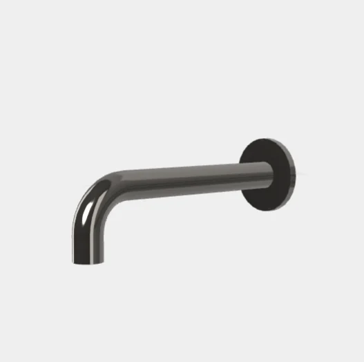 Излив, Fima Carlo Frattini, Shower accessories, цвет-черный хром
