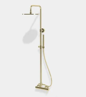 Душевая стойка, Fima Carlo Frattini, Shower column, цвет-шампань