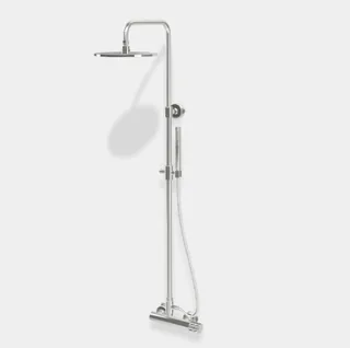 Душевая стойка, Fima Carlo Frattini, Shower column, V COLLECTION, цвет-хром