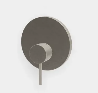 Смеситель для душа, Fima Carlo Frattini, Spillo Up, на 1 потребитель, цвет-брашированный никель