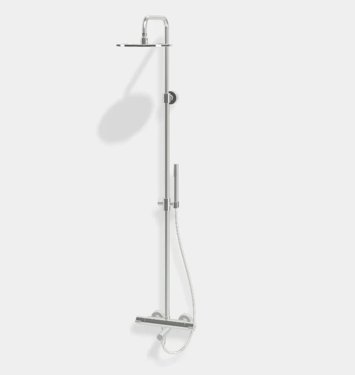 Душевая стойка, Fima Carlo Frattini, Shower column, цвет-хром