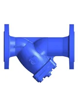 Фильтр сетчатый наклонный фланцевый, PN16, DN80, чугун — иконка