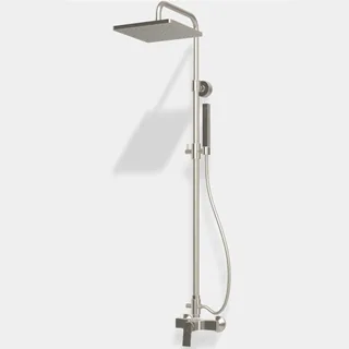 Душевая стойка, Fima Carlo Frattini, Shower column, цвет-Brushed Nickel — иконка