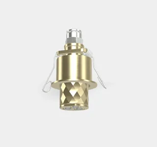Микродуш, Fima Carlo Frattini, Waterdot, Texture X, скрытый с пружинным креплением, тип струи-энергия (Energy), цвет-шампань брашированная