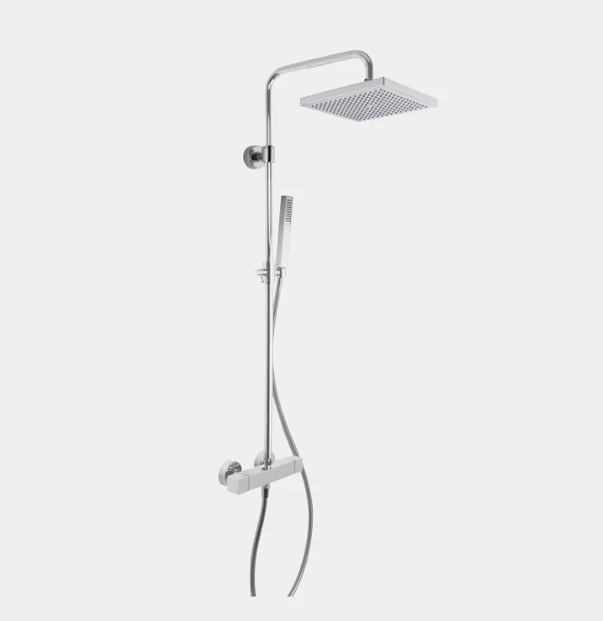 Душевая стойка, Fima Carlo Frattini, Shower column, цвет-белый матовый