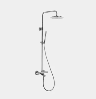 Душевая стойка, Fima Carlo Frattini, Shower column, цвет-черный хром
