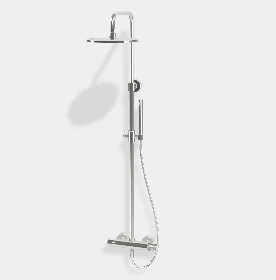 Душевая стойка, Fima Carlo Frattini, Shower column, G COLLECTION, цвет-хром