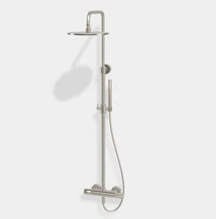 Душевая стойка, Fima Carlo Frattini, Shower column, G COLLECTION, цвет-никель брашированный
