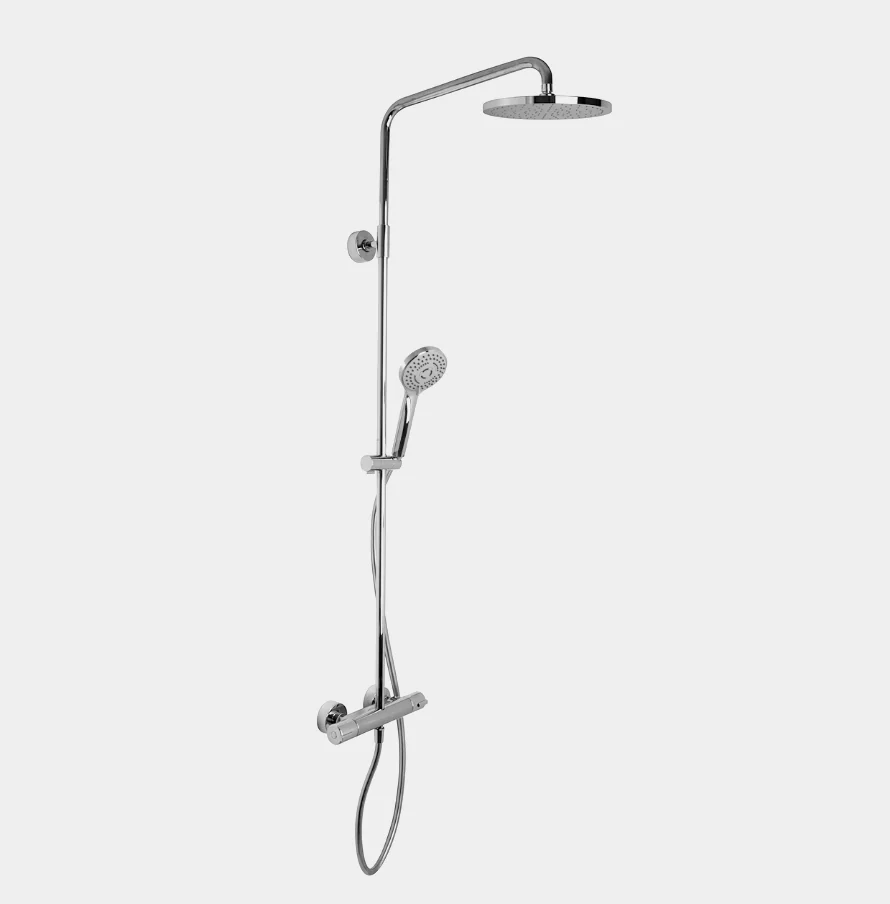 Душевая стойка, Fima Carlo Frattini, Shower column, цвет-хром
