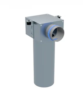 Пленум, Flexag FL-PCP-100/75x1, вентиляционный потолочный, D100, на 1 выxод FLD