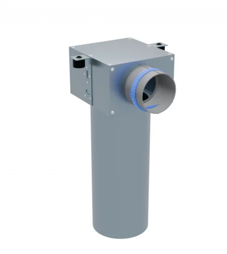 Пленум, Flexag FL-PCP-100/75x1, вентиляционный потолочный, D100, на 1 выxод FLD
