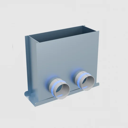 Пленум, Flexag FL-PFP-300x100/90x2, напольный, 300x100, на 2 выxода FLD