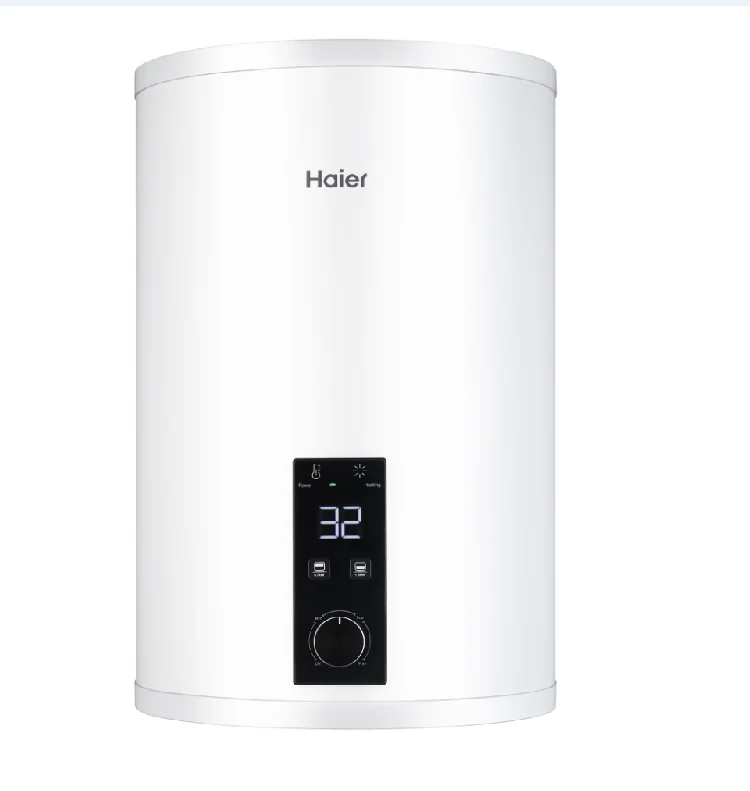 Водонагреватель, Haier, ES100V-RD4 INOX, электронное управление, электронный дисплей, 3 режима нагрева, цвет-белый