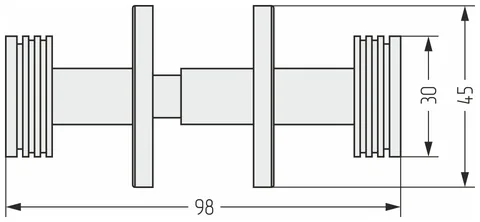 Крючок, Сунержа, КАНЬОН, шгв 45*98*45, цвет-золото — изображение 1