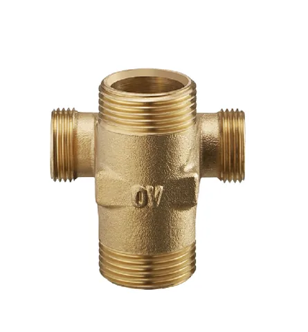 Крестовина, Н ЕК, 1 1/4", 1 1/4", 3/4", 3/4", латунь — изображение 1