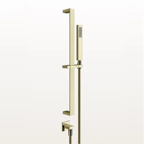 Душевой гарнитур, Gessi, Rettangolo shower, 35*15, цвет-Brass PVD — изображение 1
