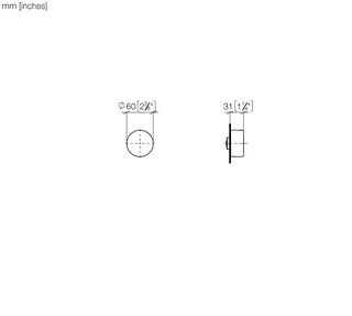 Вентиль, Dornbracht, Series specific, запорный, 1/2", цвет-Dark Platinum сатинированная — изображение 1