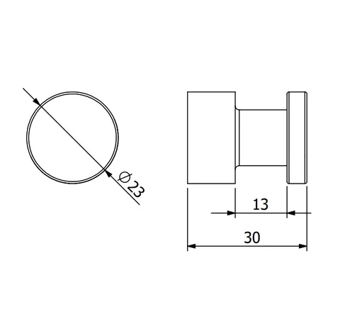 Крючок, Kludi, VELA R, шгв 23*30*23, цвет-сталь оружейная — изображение 1