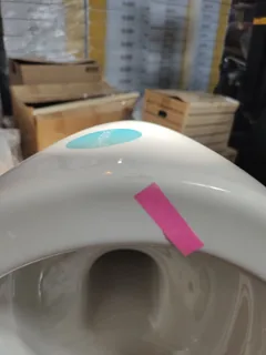 Унитаз, Vitra, Sento, напольный, шгв 360*650*400, VitrA Hygiene, цвет-белый, тип дефекта - потертость — изображение 3