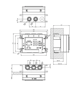 Внутрення часть, Gessi, HI-FI Mixer, назначение-смеситель для душа, цвет-хром — изображение 1