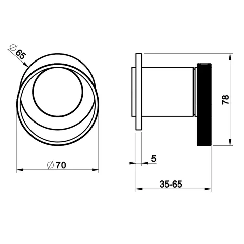 Смеситель для душа, Gessi, Anello, на 1 потребитель, цвет-Black Metal Brushed PVD — изображение 1