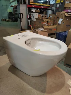 Унитаз, Vitra, Integra Round, подвесной, шгв 355*545*350, VitrA Hygiene, цвет-белый, тип дефекта - скол, точки, царапины — изображение 2
