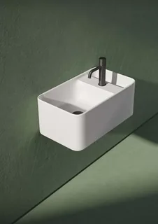 Раковина, Artceram, Brooklyn, шгв 600*350*250, отверстия для смесителя-отсутствуют, Saniglaze, цвет-белый (Товар заказной, возврату не подлежит) — изображение 2