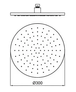 Верхний душ, Almar, Shower Heads Emotion, 300*300, цвет-хром (Товар заказной, возврату не подлежит) — изображение 1