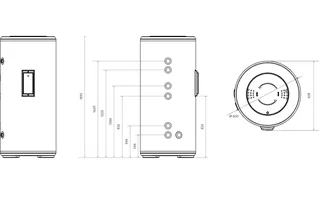 Водонагреватель, Haier, AquaBoost S 1.300 F, серый — изображение 1