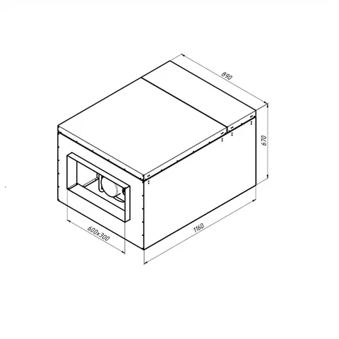 P3000ECW Pro, Вентиляционная установка Alasca P приточная + смес. узел, заслонки, датчики — изображение 1