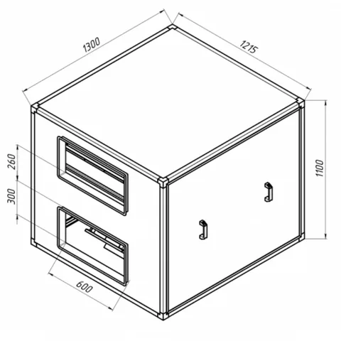 R3000H AC W Pro, Вентиляционная установка Alasca R приточно-вытяжная с энтальпийным пластинчатым рекуператором + смес. узел, заслонки, датчики — изображение 1