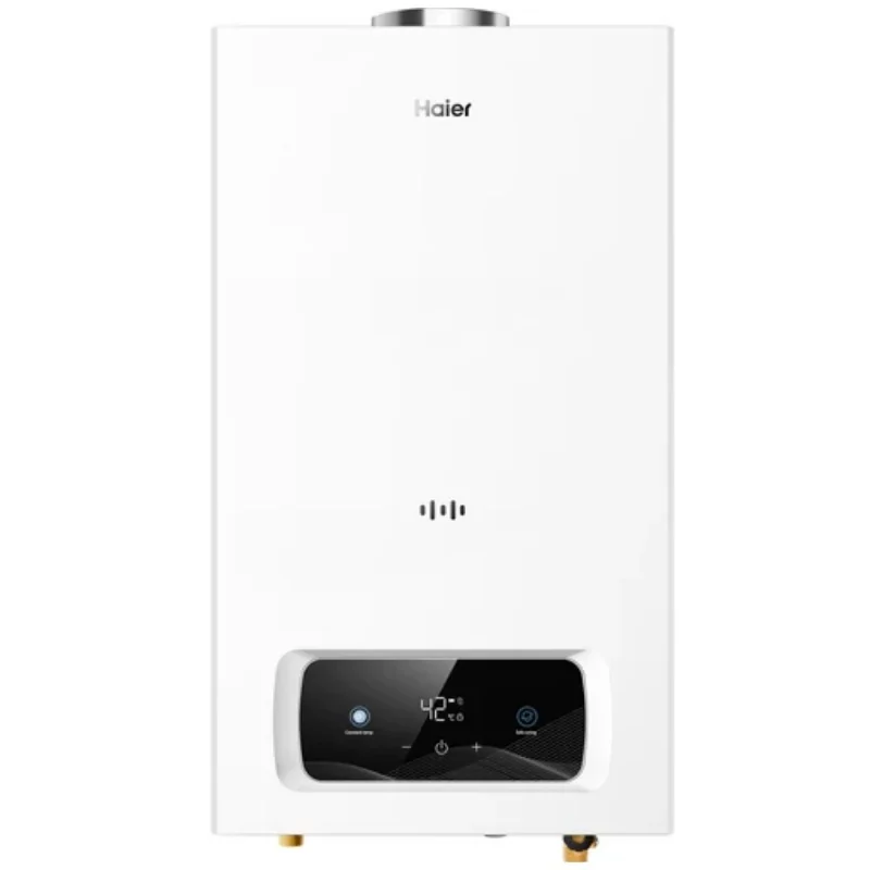 Водонагреватель газовый, проточный, Haier, HydroMatic 12 Ai, с открытой камерой сгорания, термостатическая модуляция, цвет-белый