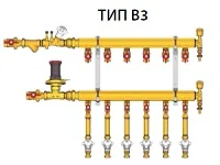 Узел коллекторный тип В-3, 3/4" x 3/4"/4 — иконка