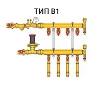 Узел коллекторный тип В-1, 1" x 3/4" / 4