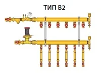 Узел коллекторный тип В-2, 1 1/4" x 3/4"/10