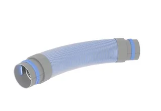 Гибкий шумоглушитель, Flexag, GL 75/600, D75, длина 600 мм