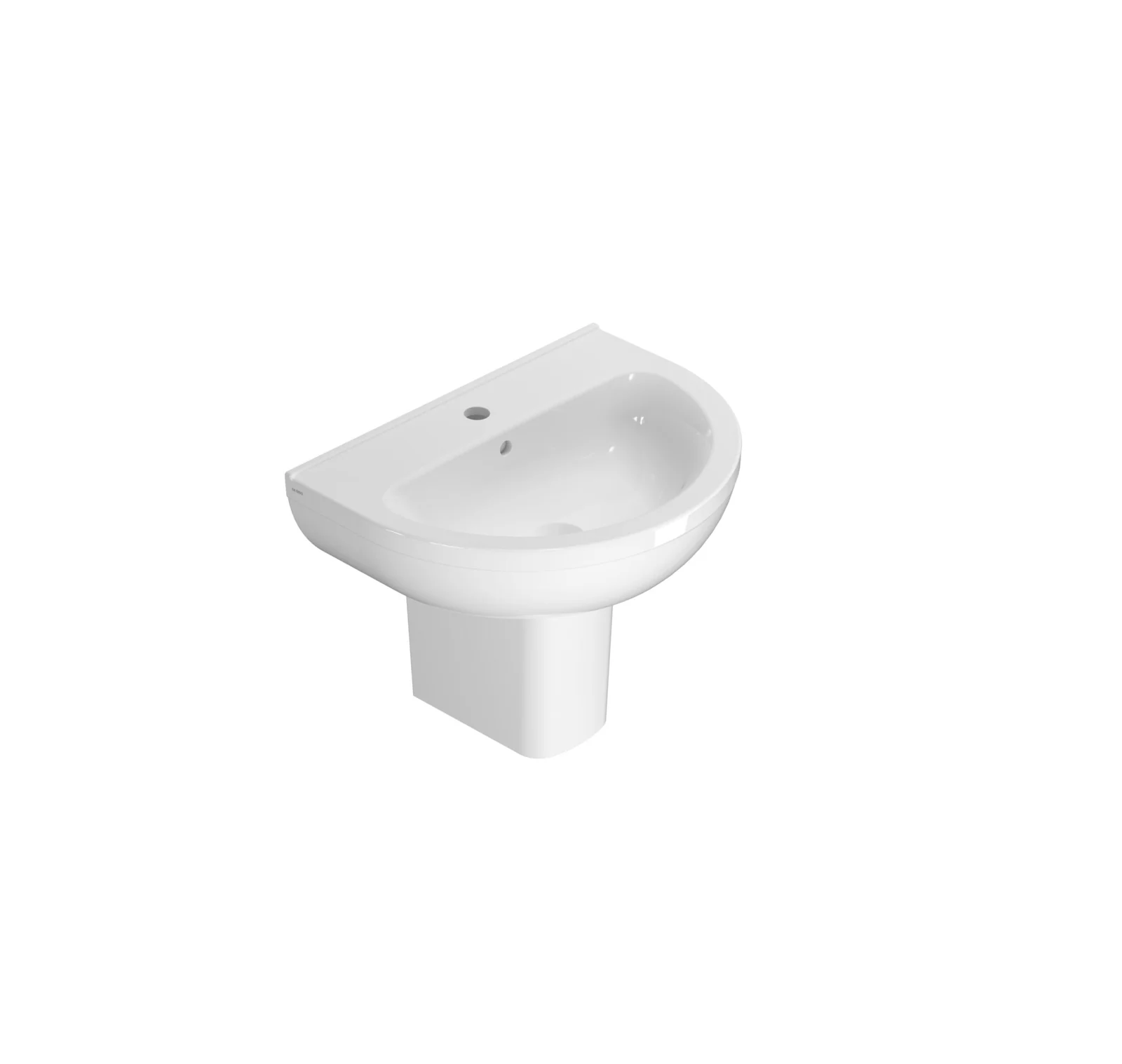 Пьедестал, Globo, Vanity Basins, шгв 165*180*680, цвет-белый
