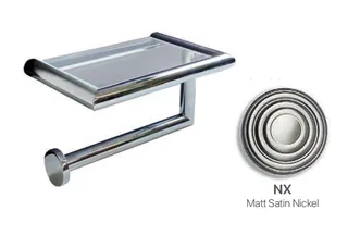 Бумагодержатель, 3SC, Guy & Guy, шгв 150*100*100, цвет-Matt Satin Nickel — иконка