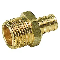 Прямой фитинг Giacoqest с наружной резьбой 1"x1/2" M для обжимного соединения